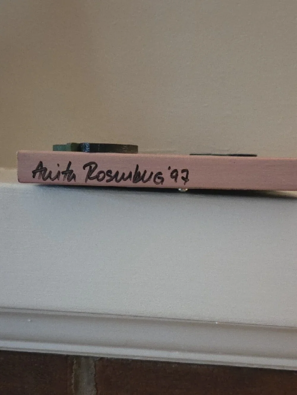 Anita Rosenberg Vintage Handpainted Photo Frame